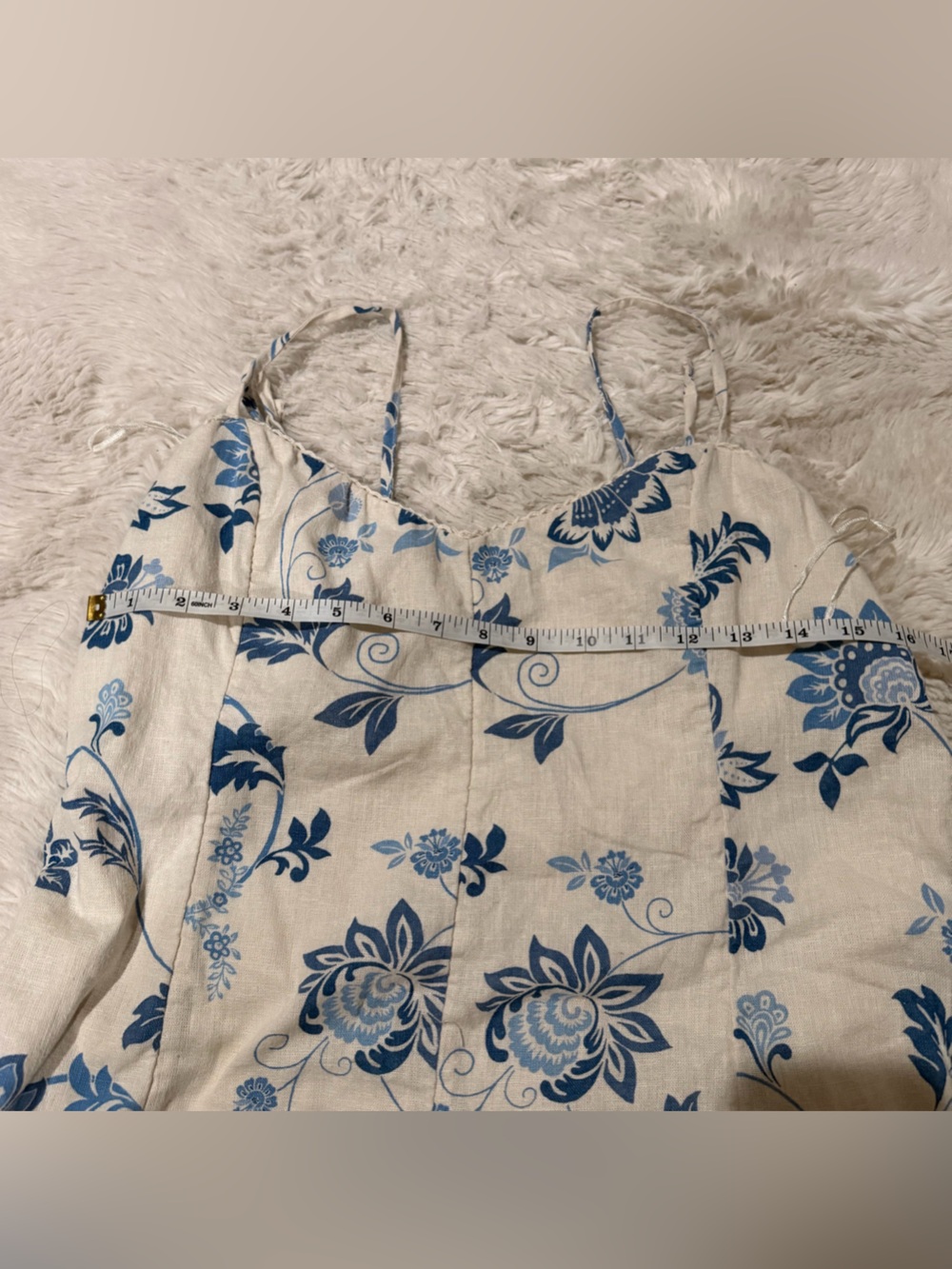 Abercrombie & Fitch Women's
Lace-Trim Linen-Blend Mini Dress - Picture 7 of 8